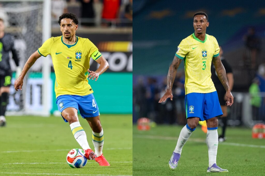 Dupla de zaga titular da Seleção será adversária na final da Champions