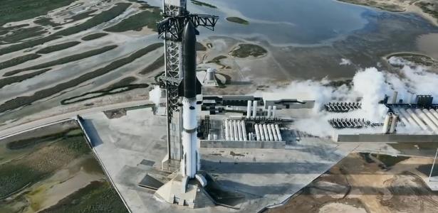 SpaceX adia voo de teste da Starship após falha em equipamento