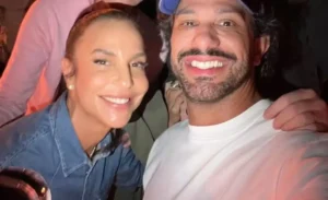 Ivete Sangalo beija novo affair, Tiago Maia, em casamento; vídeo