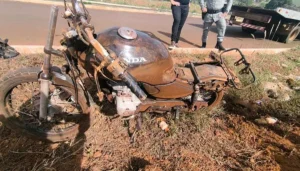 Motociclista morre após perder o controle e colidir próximo a lavoura de milho em Jataí