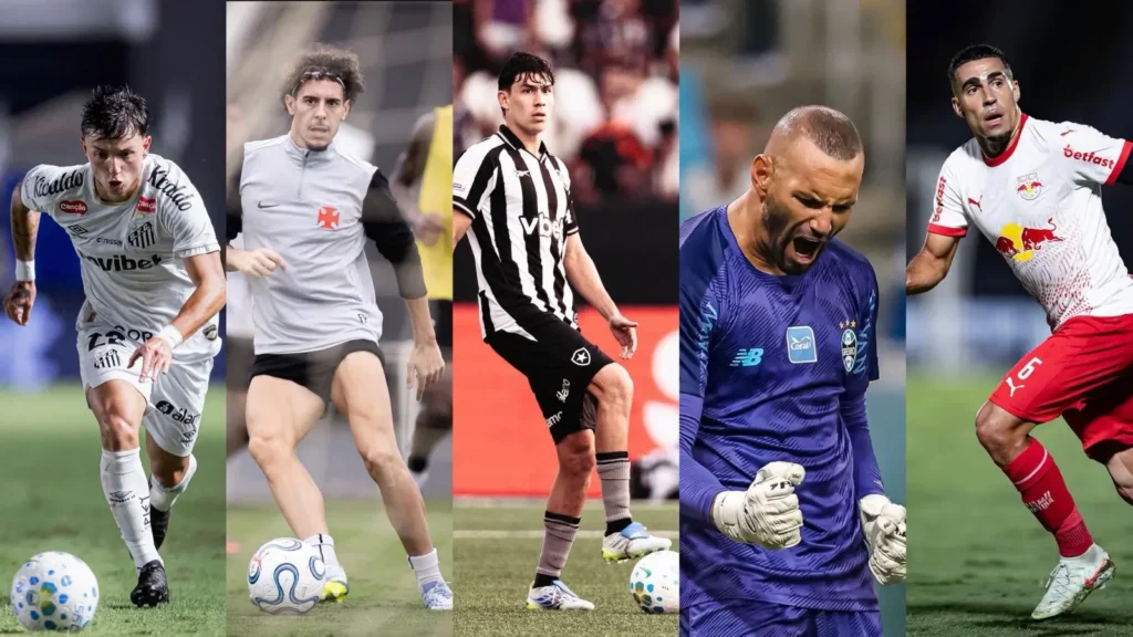 Santos, Vasco, Botafogo, Grêmio e Bragantino jogam pela Sul-Americana nesta quarta; confira os detalhes