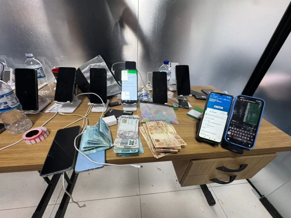 Central clandestina em região nobre de Goiânia aplicava golpes do Pix em vários estados
