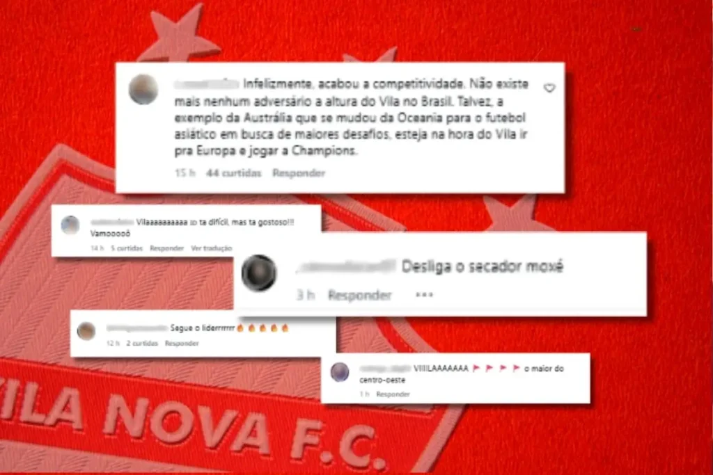 boa fase do Vila empolga torcida