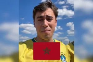 'vermelho com estrela no meio'