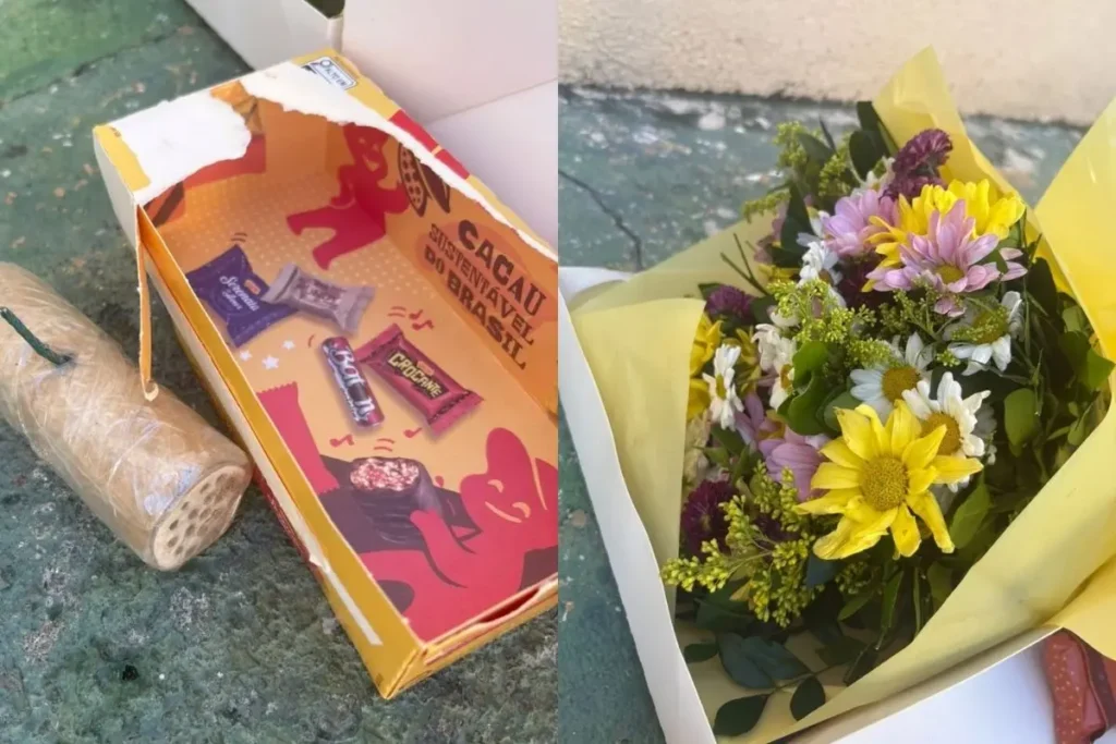 Filha de presidente do Ceará recebe chocolate com bomba