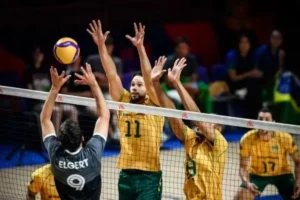 Brasil vence Canadá e reage no vôlei masculino