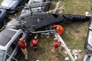 Helicópteros que colidiram no Rio voavam em operação baseada na observação dos pilotos