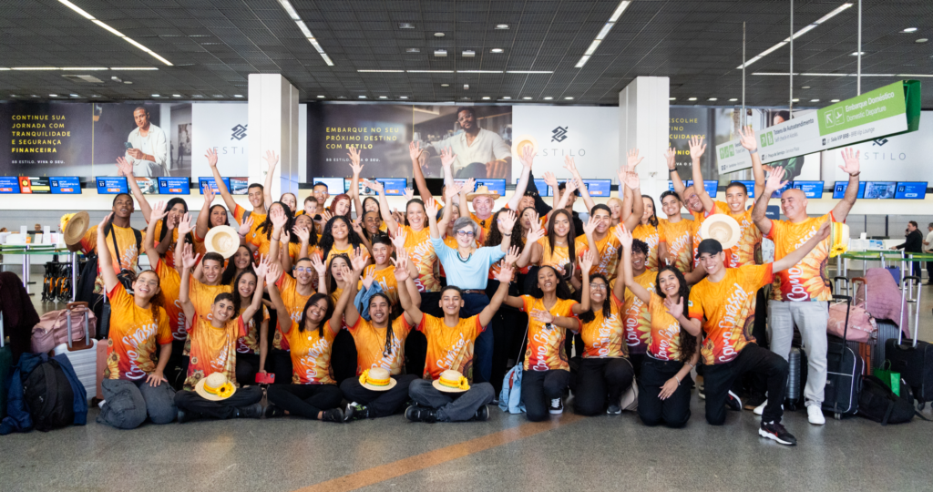 Estudantes do DF participam de festival junino em Campina Grande