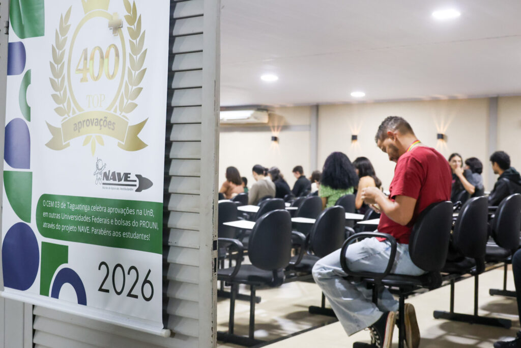 Projeto Nave supera 400 aprovações no ensino superior no DF