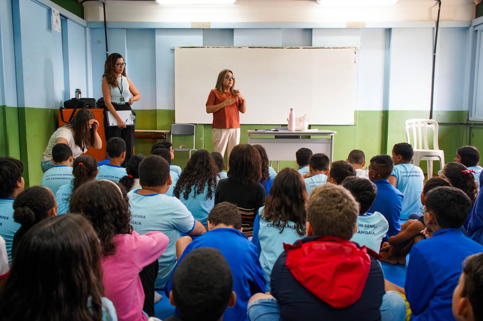 Defensoria nas Escolas chega a Ceilândia, onde mais de 2 mil crianças não têm o nome do pai na certidão