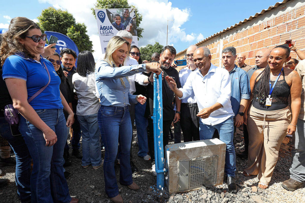 GDF leva água tratada a 1,4 mil moradores no Arapoanga