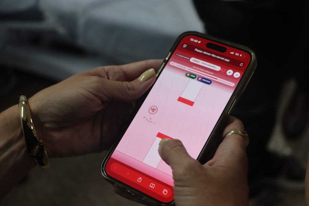 Hemocentro de Brasília lança jogo para incentivar doação de sangue