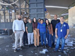 Semob destina 4 toneladas de documentos para reciclagem