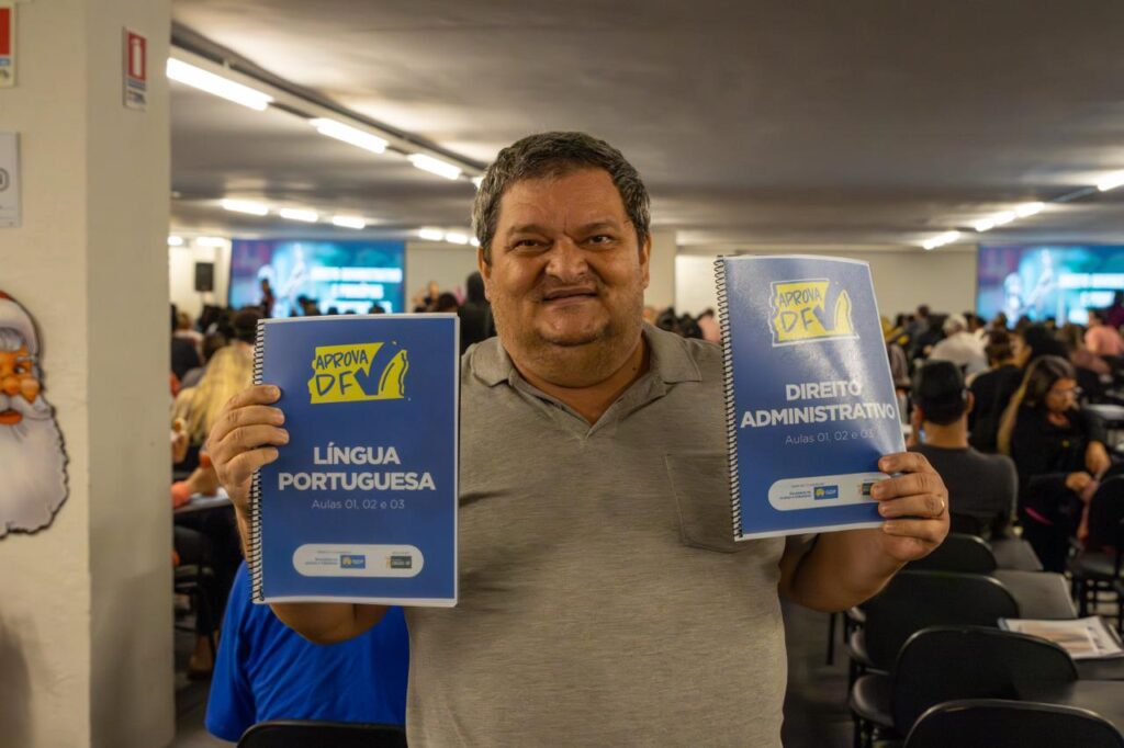 Aprova DF: iniciativa de preparação para concursos com mais de 126 mil inscritos em 2026