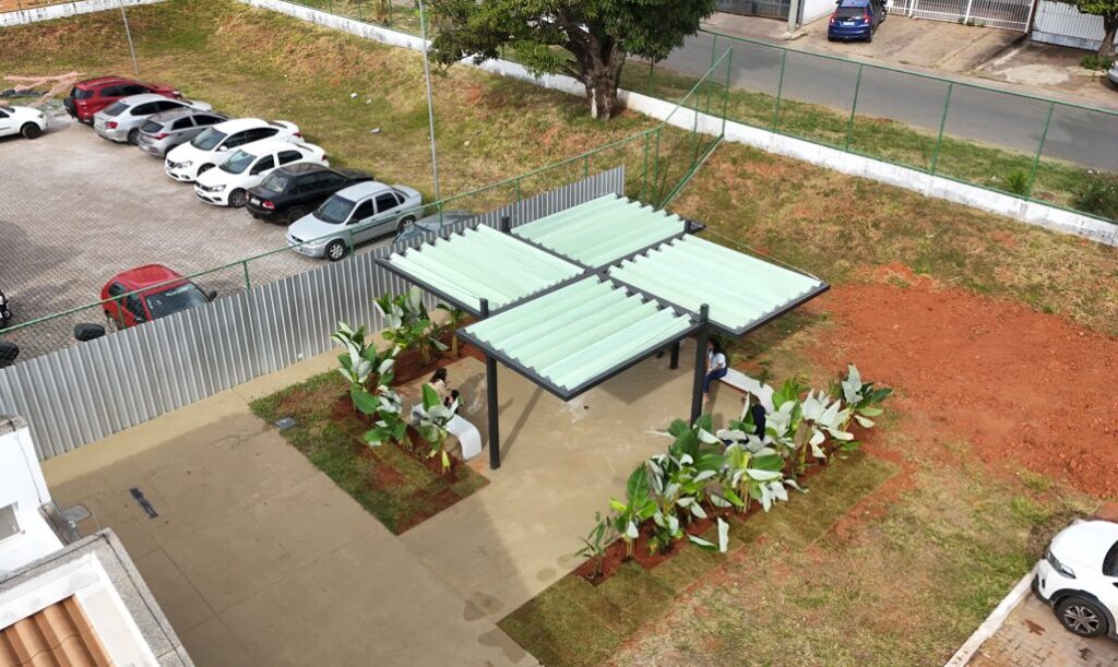 UPAs do DF ganham espaços de bem-estar com materiais reaproveitados