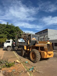 Força-tarefa retira 125 toneladas de entulho em Ceilândia