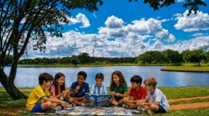 Troca Campeã leva troca de figurinhas ao Parque da Cidade
