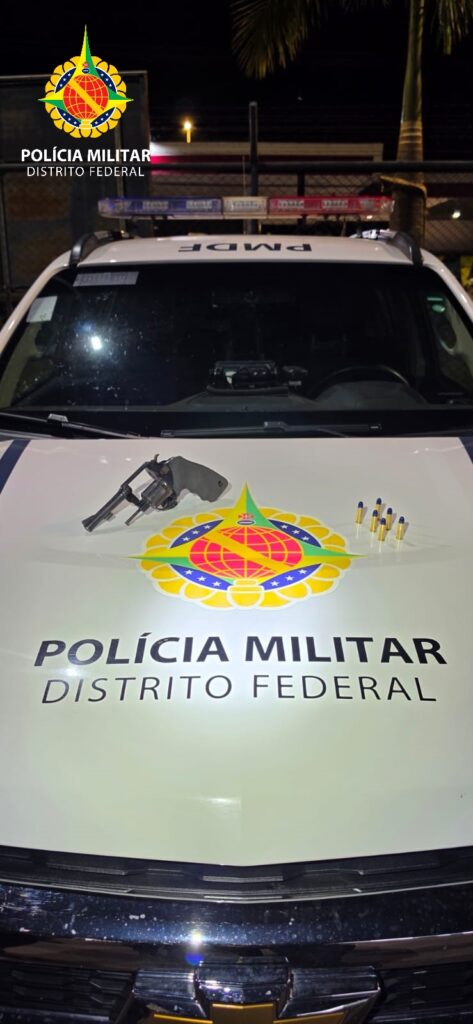 Homem é preso após atirar no próprio irmão em Taguatinga