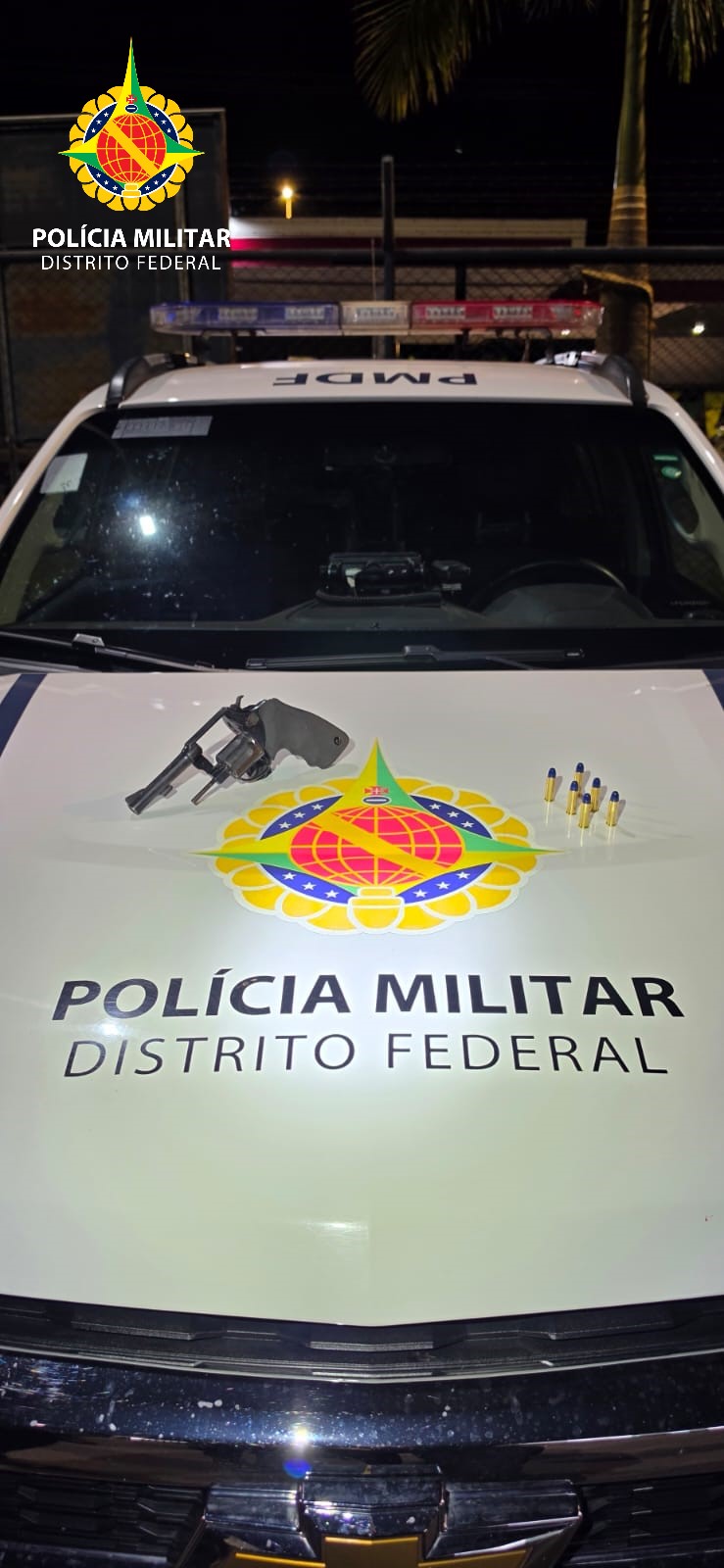 Homem é preso após atirar no próprio irmão em Taguatinga