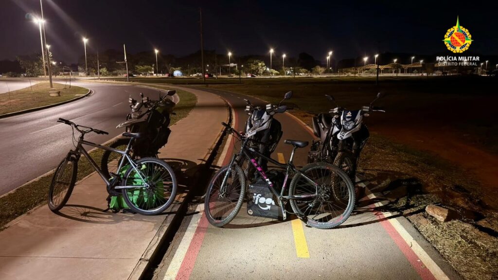 PMDF recupera duas bicicletas roubadas pouco após crime no Riacho Fundo II
