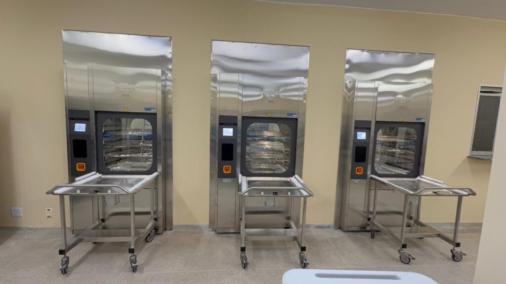 HRSM amplia capacidade de esterilização com novos equipamentos