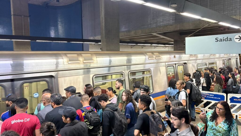 Metrô-DF enfrenta problemas estruturais e metroviários alertam para o risco de colapso