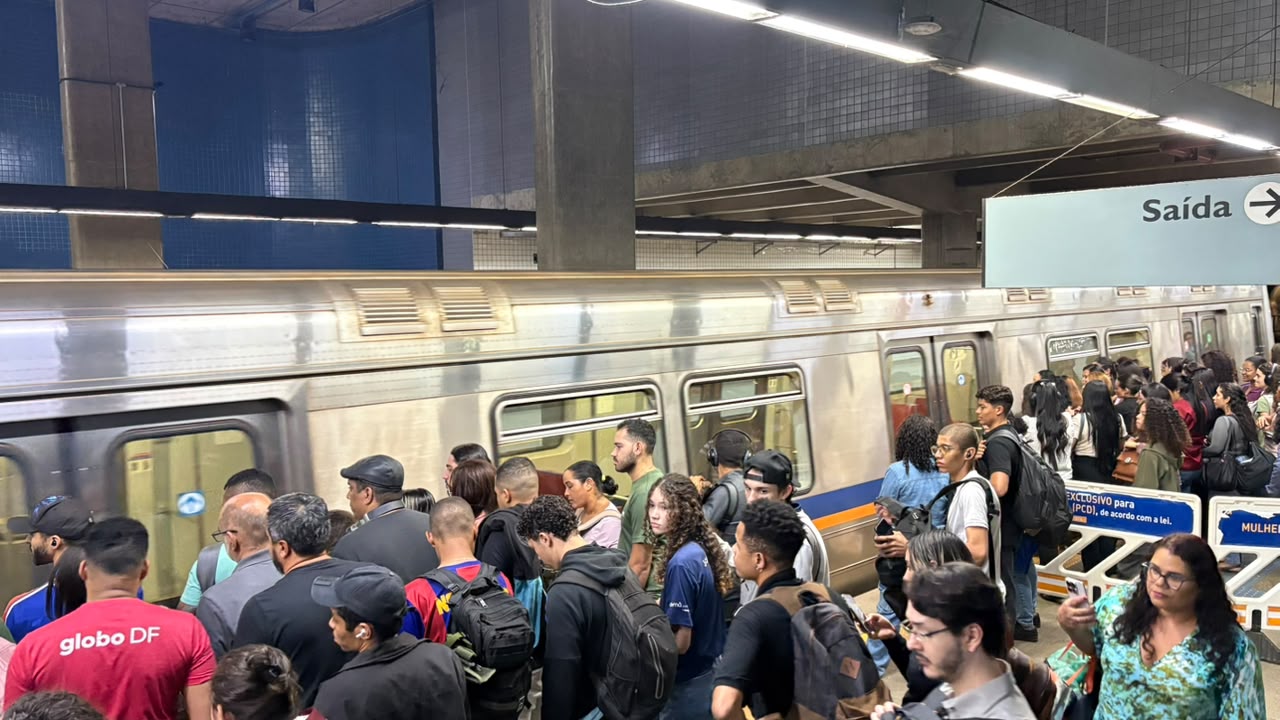 Metrô-DF enfrenta problemas estruturais e metroviários alertam para o risco de colapso