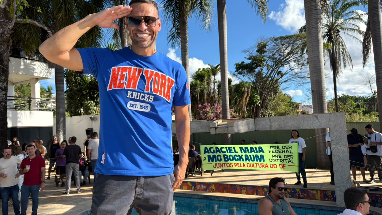MC Bockaum celebra aniversário e anuncia pré-candidatura a deputado distrital
