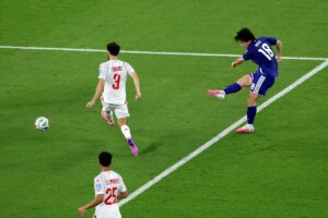 No milésimo jogo de Copas do Mundo, Japão goleia a Tunísia por 4 x 0