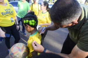 Compp promove copa do mundo para integrar crianças e famílias