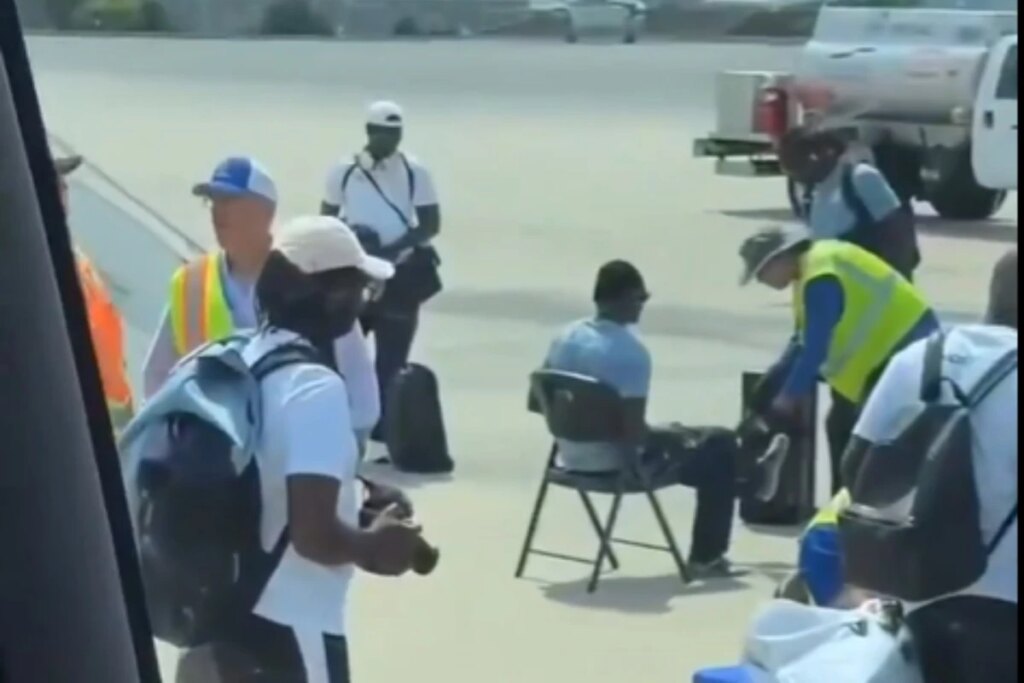 Desembarque da Seleção de Senegal nos EUA é marcado por revista rígida