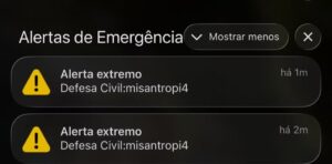 Alerta falso expõe fragilidade e pode quebrar confiança nos avisos da Defesa Civil, dizem especialistas
