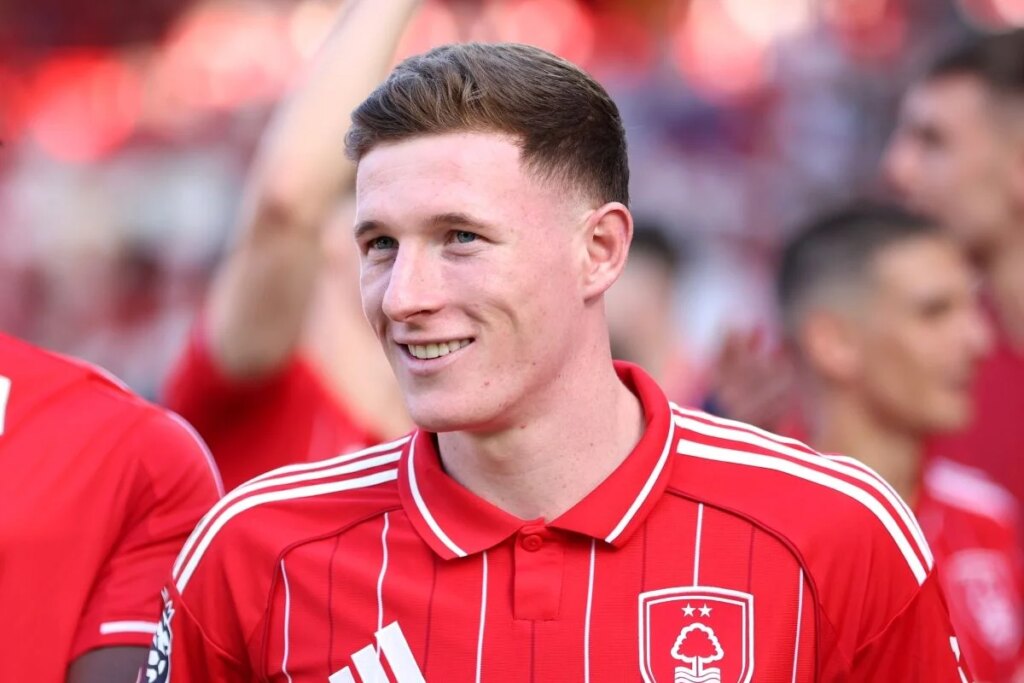Elliot Anderson, meia da Inglaterra, será reforço do Manchester City