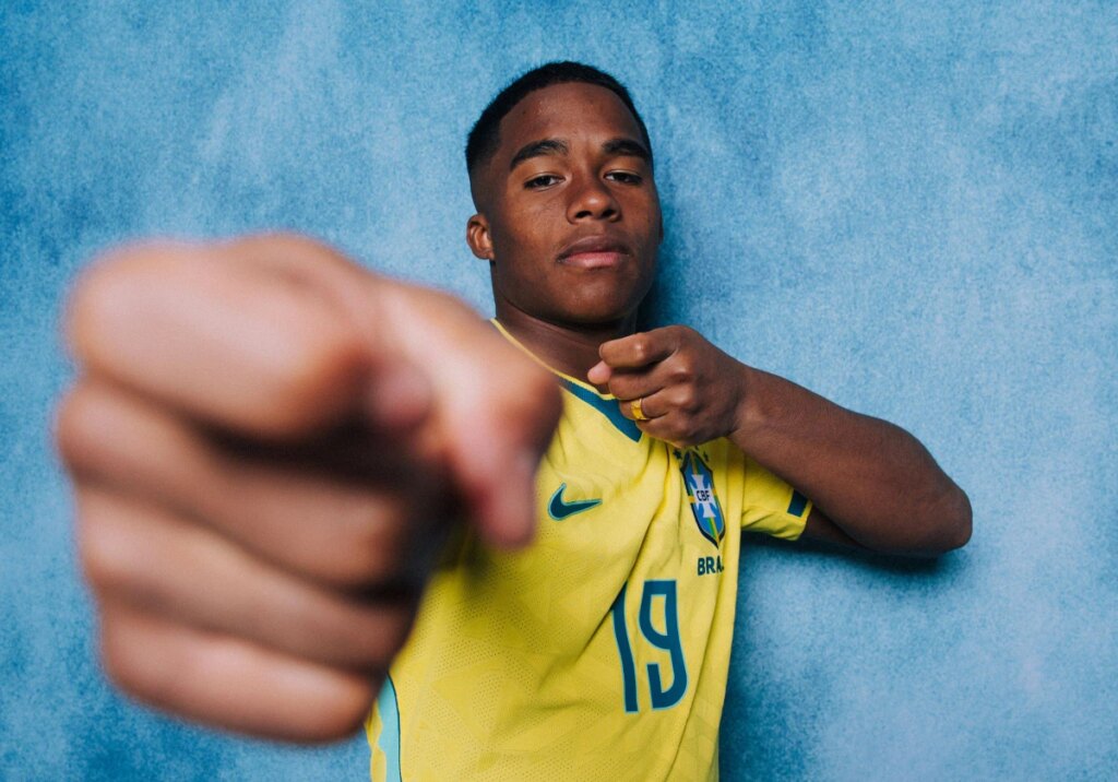 Jornal espanhol pede Endrick como titular da Seleção Brasileira