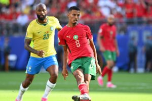 Técnico de Marrocos lamenta empate contra Seleção Brasileira na Copa - destaque galeria