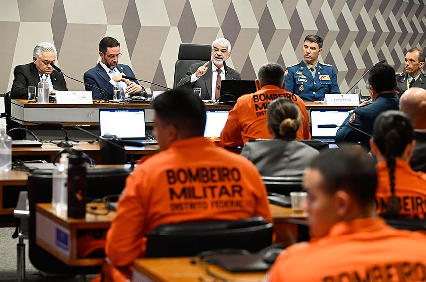 Senado discute uso de emendas da saúde em atendimentos dos bombeiros