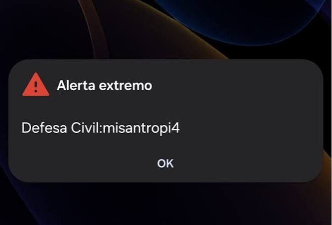 Alerta falso da Defesa Civil expõe invasão cibernética