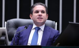 Discussão e votação de propostas legislativa. Presidente da Câmara dos Deputados, Hugo Motta (REPUBLICANOS - PB)