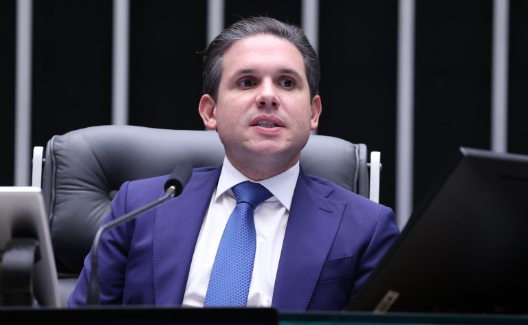 Discussão e votação de propostas legislativa. Presidente da Câmara dos Deputados, Hugo Motta (REPUBLICANOS - PB)