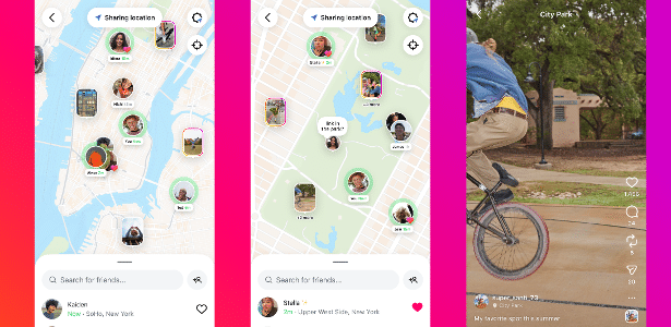 Mapa ao vivo do Instagram faz Meta ser alvo de pressão por investigação