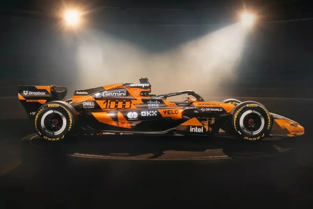 McLaren prepara pintura especial em homenagem ao milésimo GP na Fórmula 1