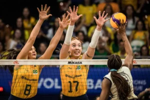 Brasil derrota Itália pela Liga das Nações feminina de vôlei