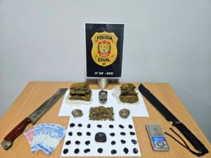 Adolescente é apreendida por suspeita de vender drogas por aplicativo de mensagens no DF