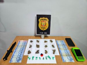 Operação da PCDF prende dois suspeitos de tráfico e fecha pontos de distribuição de drogas no Paranoá
