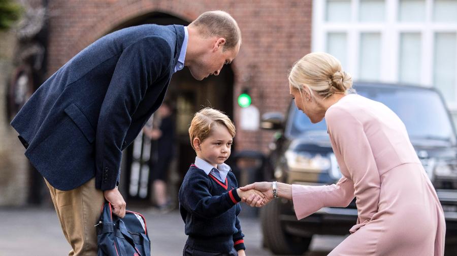 O que há na escola onde o príncipe George já passa noites longe de casa