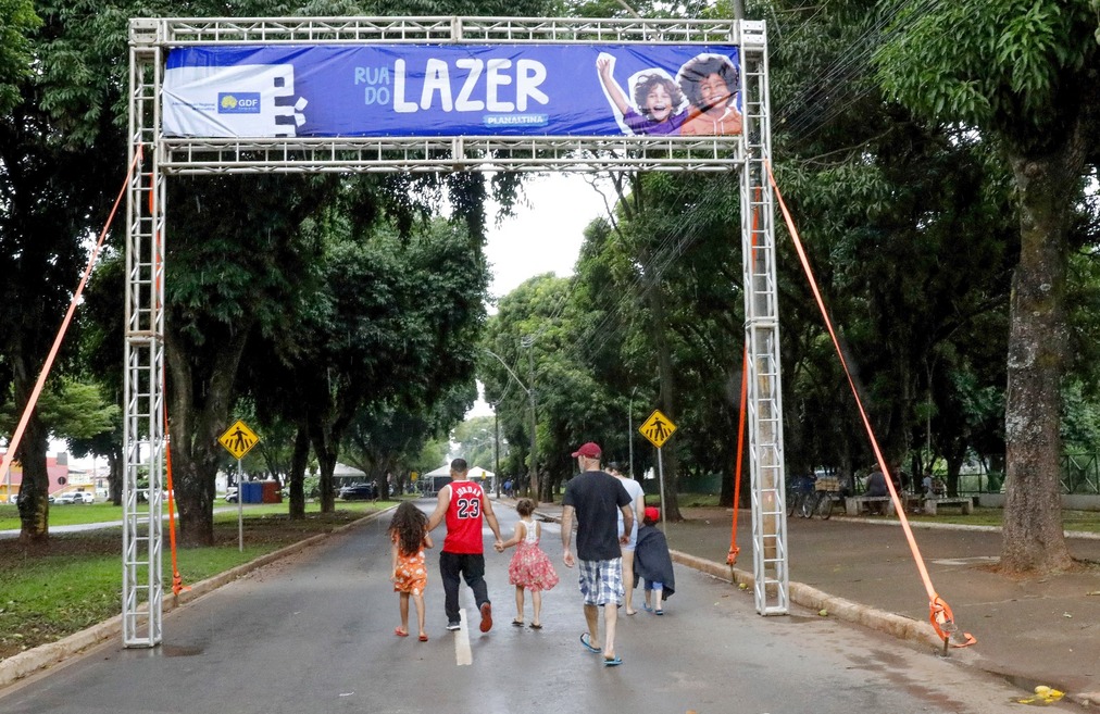 Rua do Lazer estreia no Gama com esporte e convivência