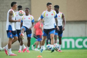treino da Colômbia é interrompido por tempestade