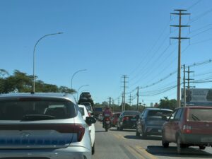 Trânsito fica intenso em diversas vias do DF antes de Brasil x Japão