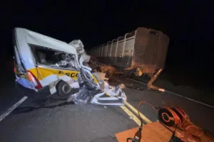 Caminhão que se envolveu em acidente na GO-512 não tinha tacógrafo