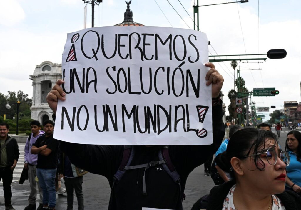 México promete abertura de Copa do Mundo de ‘paz’, em meio a protestos